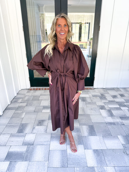 Midi Shirt Dress