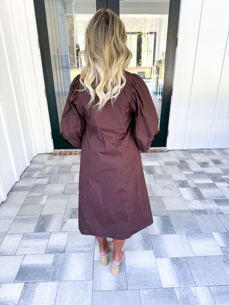 Midi Shirt Dress
