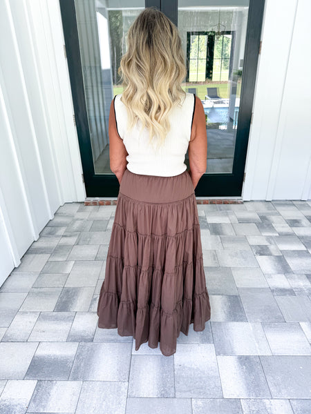 Cream Ribbed Knit