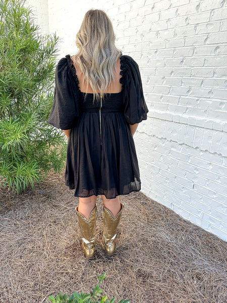 Black Cara Dress