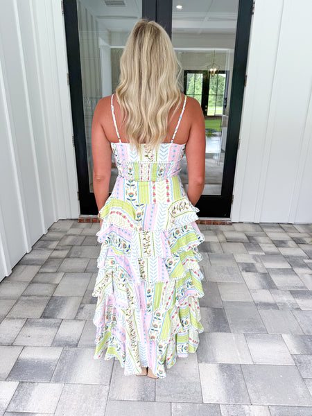 Tiered Maxi Skirt Set