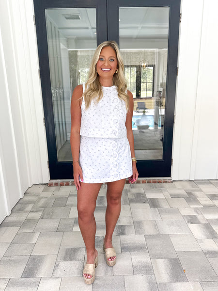 Floral Skort Set