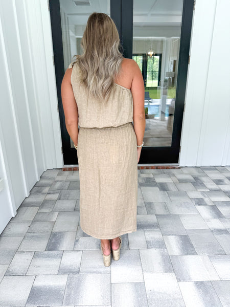 Linen Tie Skirt