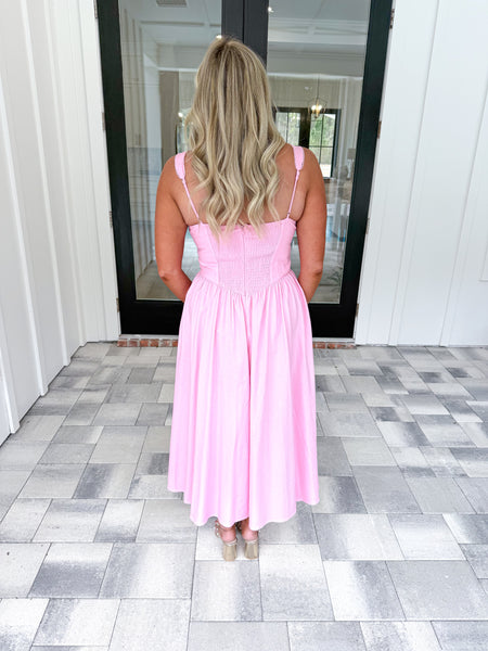 Baby Pink Midi