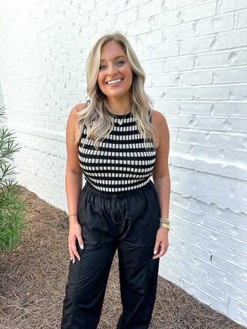 Sleeveless Knitted Top