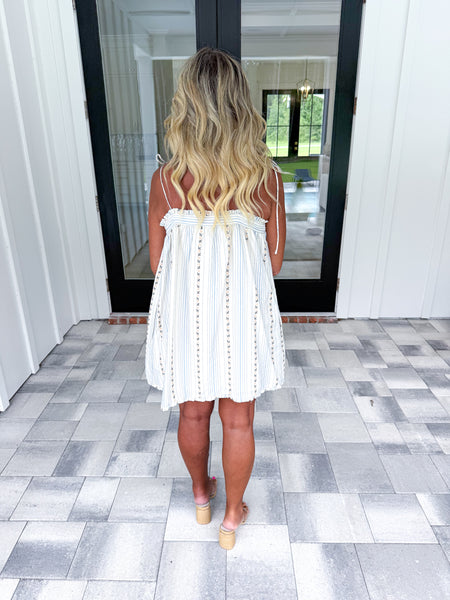 Shoulder Tie Dress