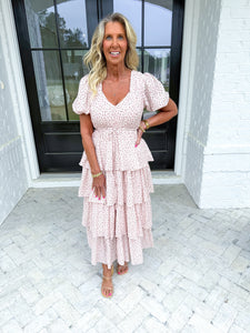 Blush Floral Maxi