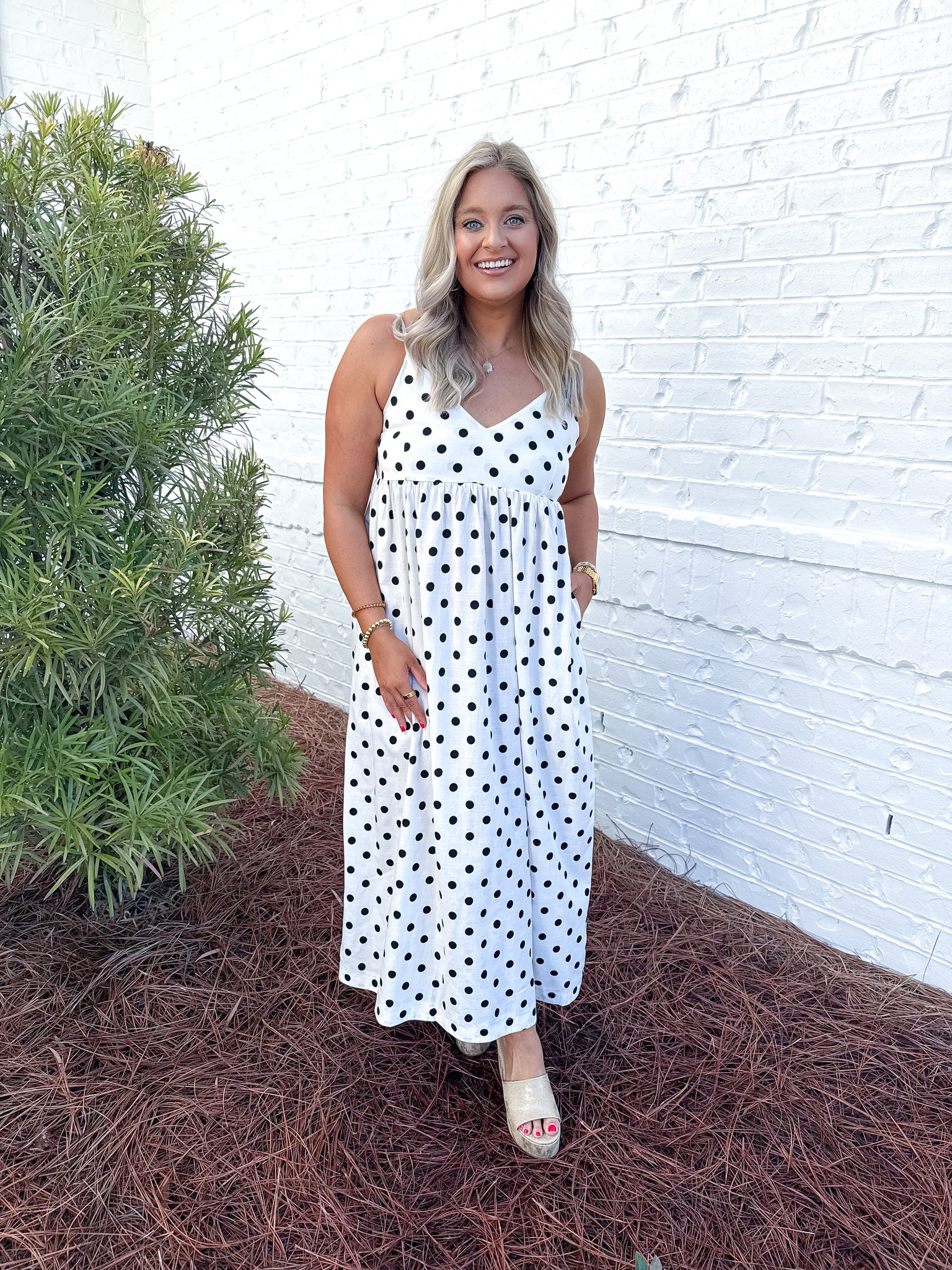 Sutton Polka Dot Dress