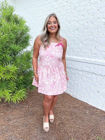 Bow Accent Dress