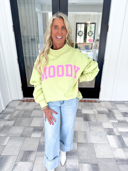 Moody/Bye Reversible Mockneck