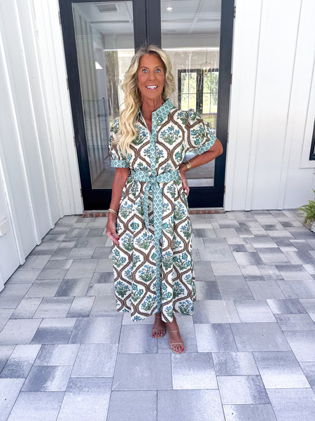 Floral Midi Dress