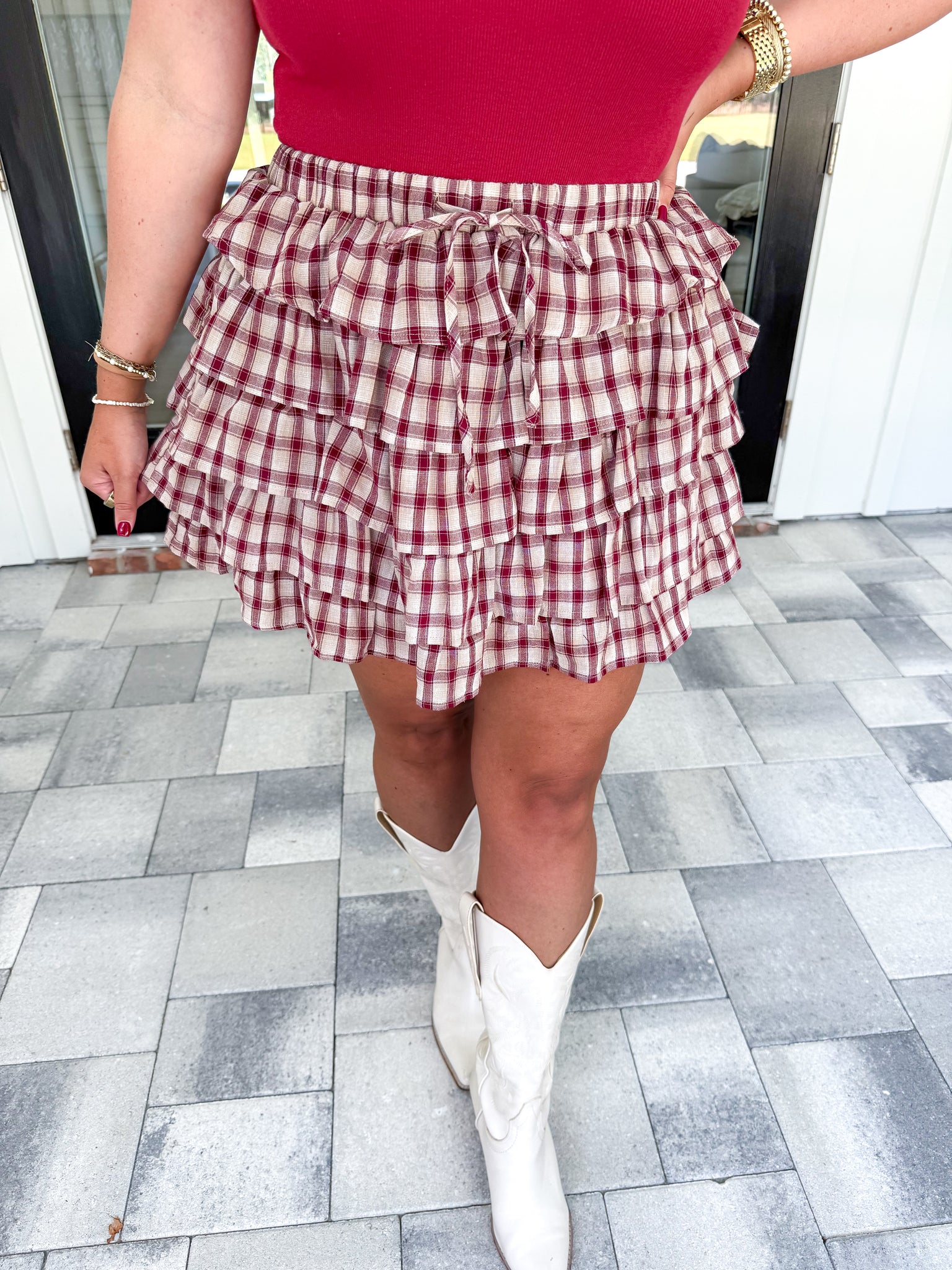 Plaid Skirt
