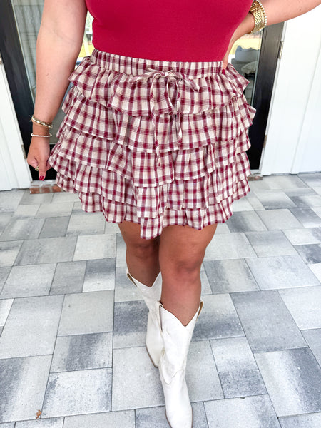 Plaid Skirt