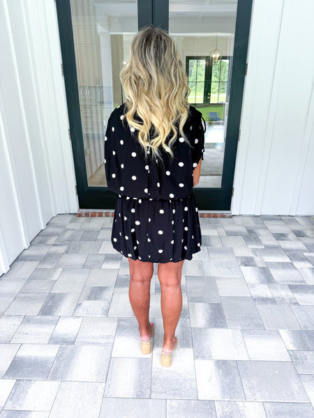 Polka Dot Bubble Dress