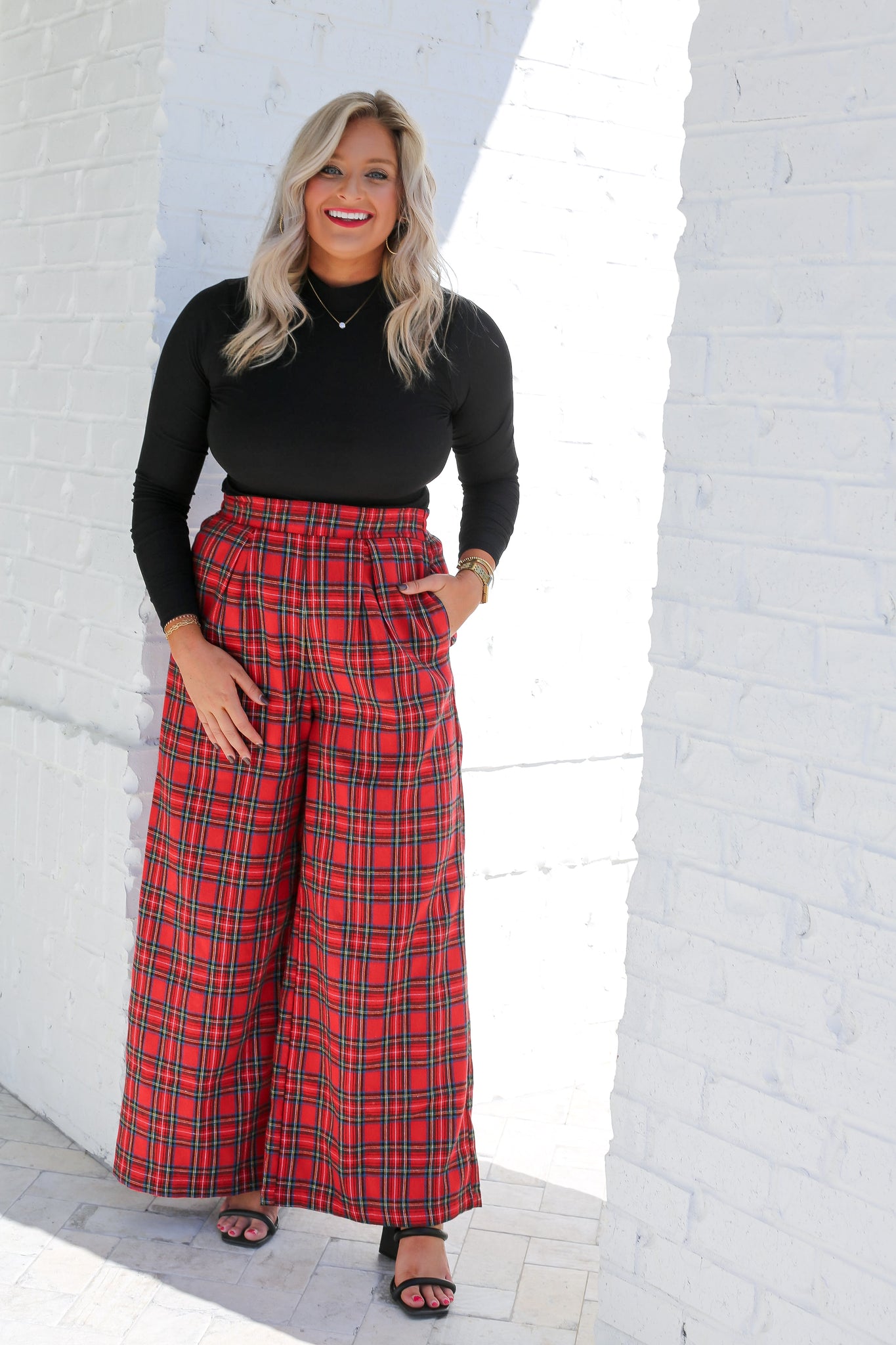 Christmas Plaid Pants