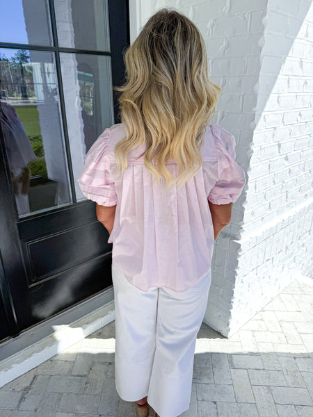 Pink Dakota Top