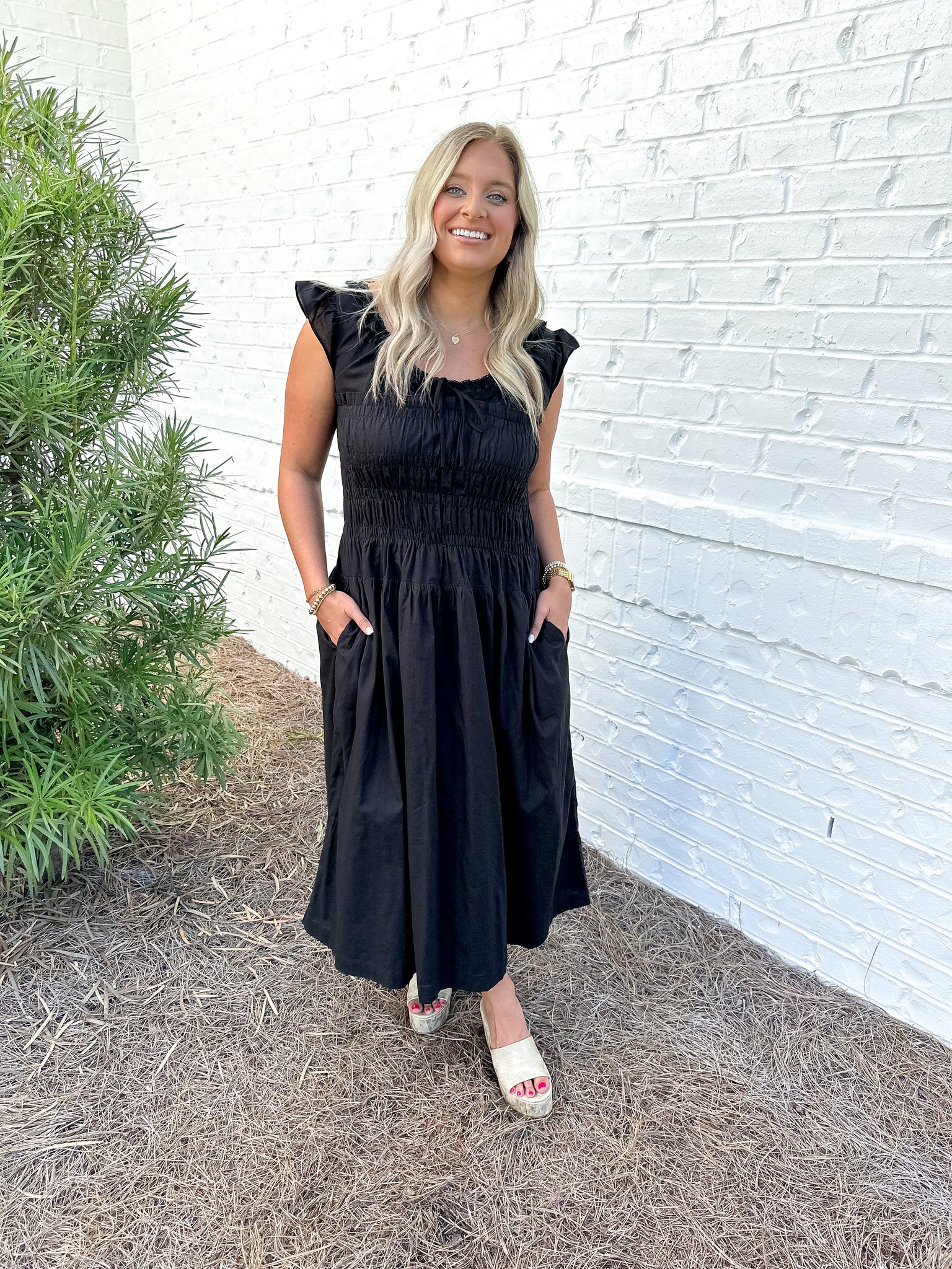 Paros Poplin Dress