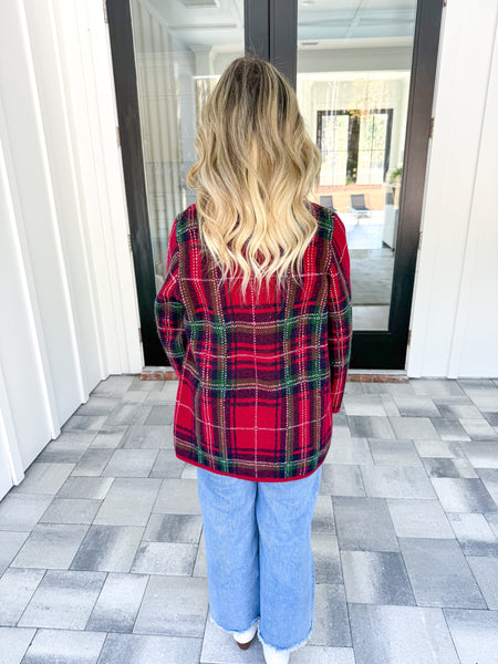 Plaid Sweater