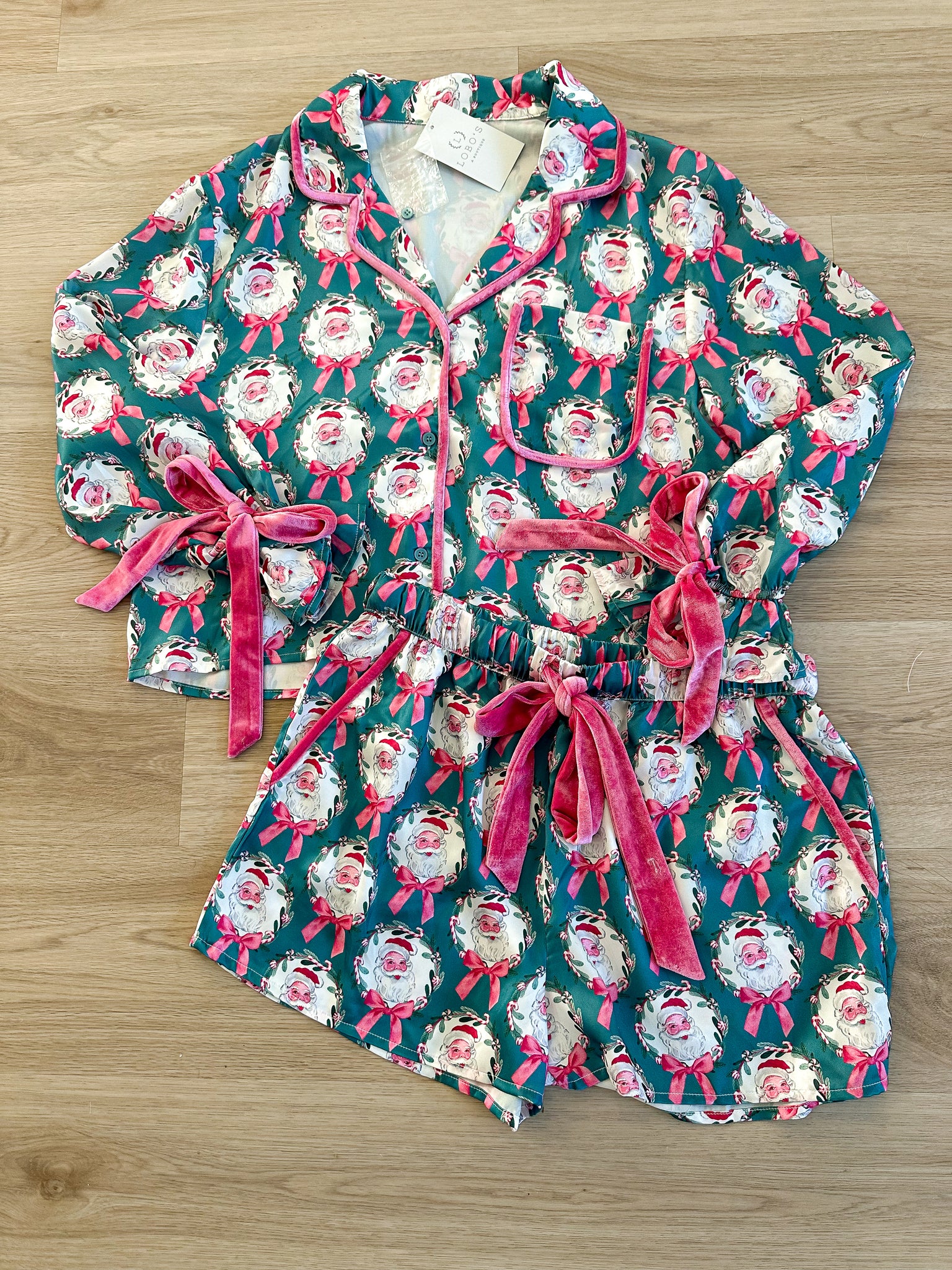 Santa Pajama Set