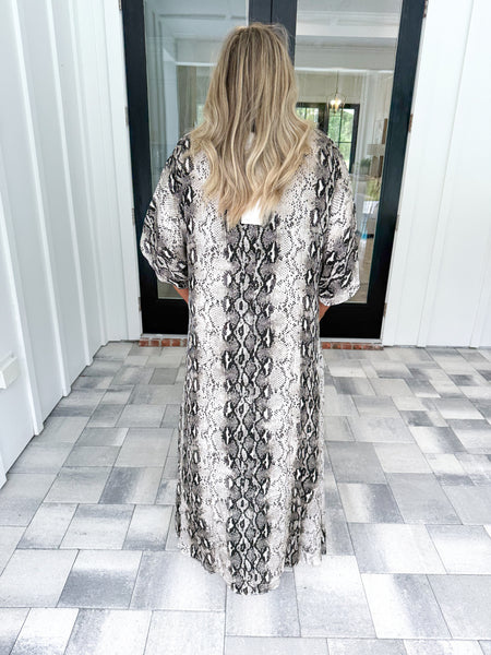 Snake Dolman Maxi