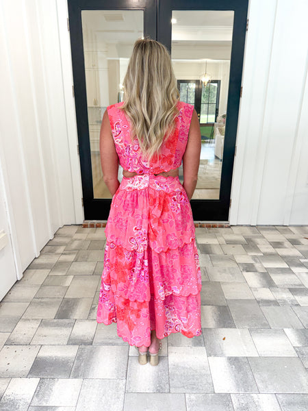 Pink Scallop Maxi