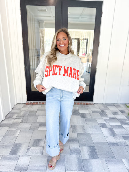 Spicy Marg/Hungover Mock Neck