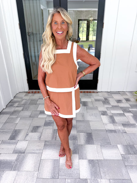 Camel Skort Set