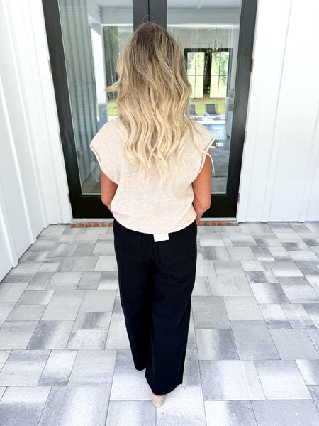 Black Denim Pants