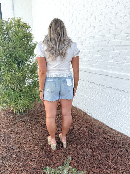 White Lace Top