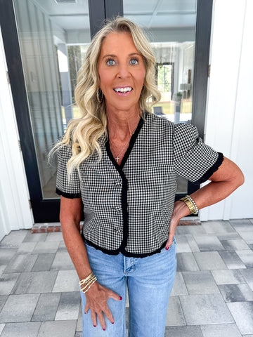 Black Tarra Top