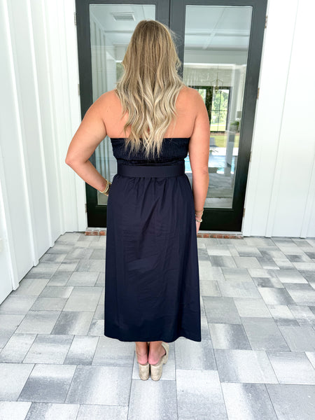 Navy Midi