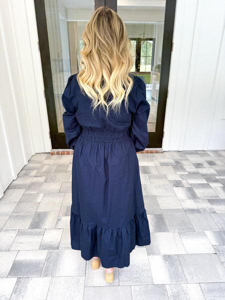 Navy Midi