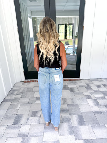 Black Sleeveless Top