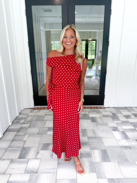 Red Polka Dot Set