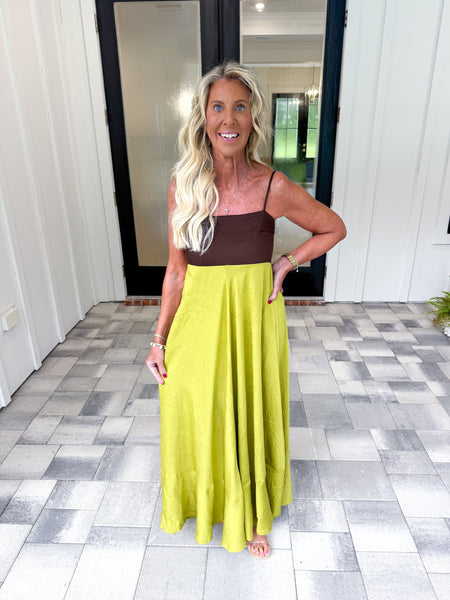 Hailey Colorblock Maxi