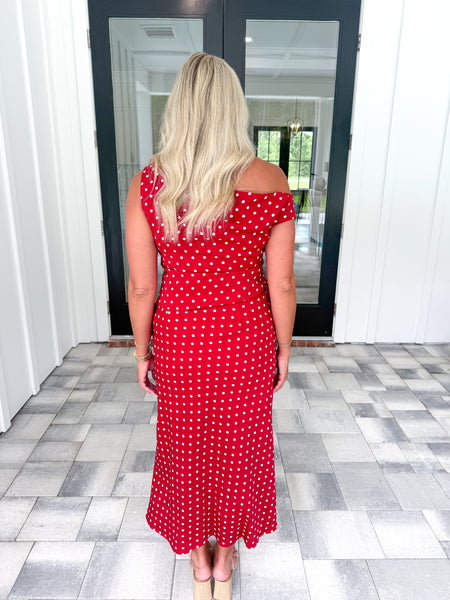 Red Polka Dot Set