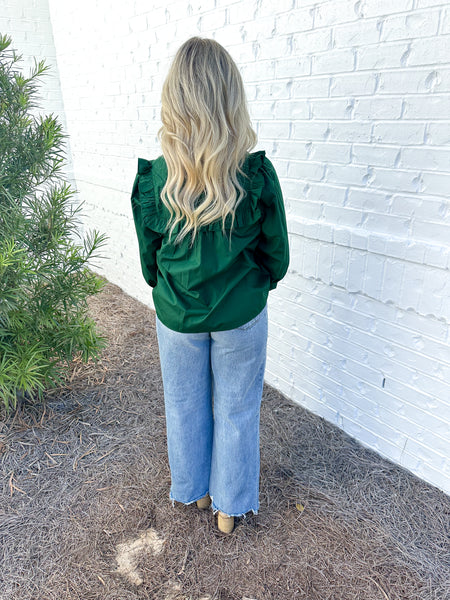 Pearl Detail Top