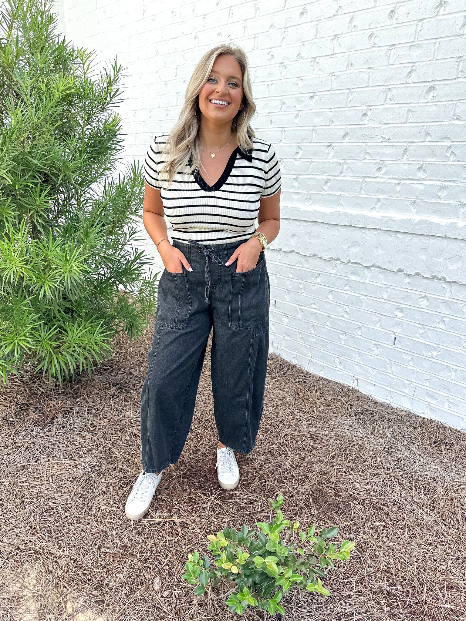 Black Utility Jeans