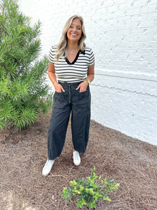 Black Utility Jeans