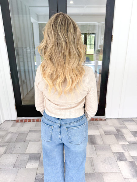 Pointelle Cardigan