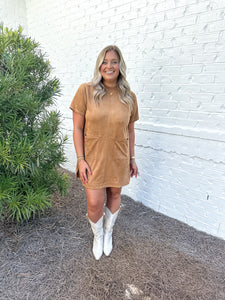 Suede Dress