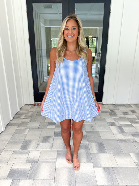 Andrea Gingham Dress