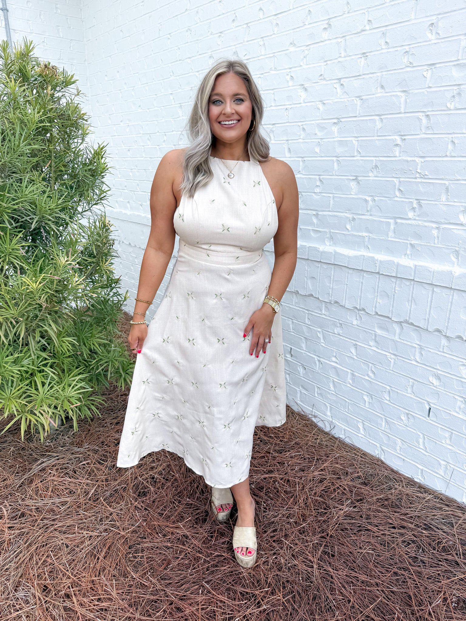 Halter Tie Midi