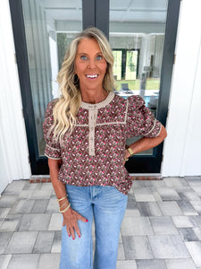 Multi Floral Top