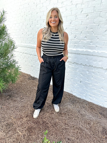 Black Stopper Pants