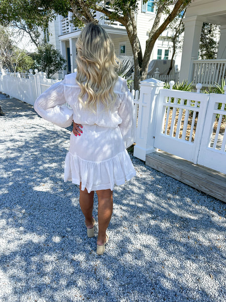 White Gracelyn Dress