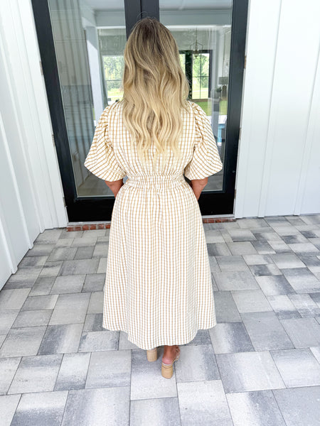 Checkered Midi