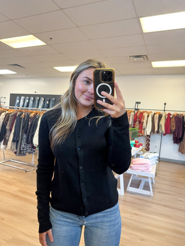 Black Cardigan