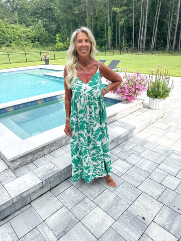 Tara Green Maxi