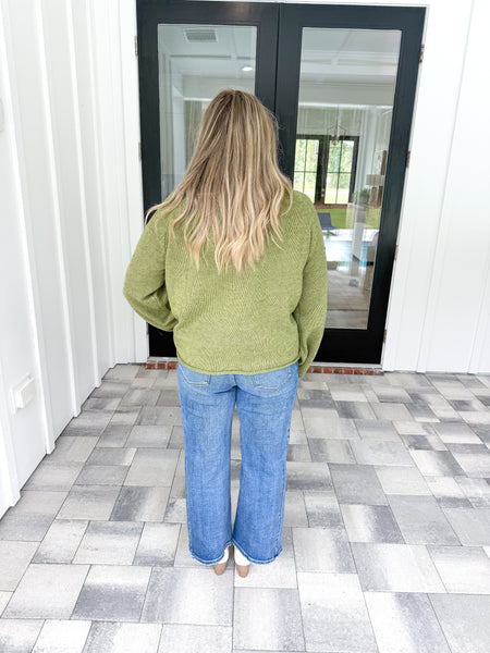 Olive Sardine Sweater
